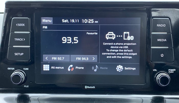 2020 KIA SELTOS HTK PLUS 1.5 DIESEL, Diesel, Manual, 46,553 km, Infotainment System