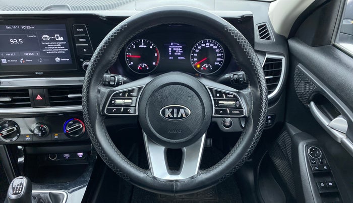 2020 KIA SELTOS HTK PLUS 1.5 DIESEL, Diesel, Manual, 46,553 km, Steering Wheel Close Up