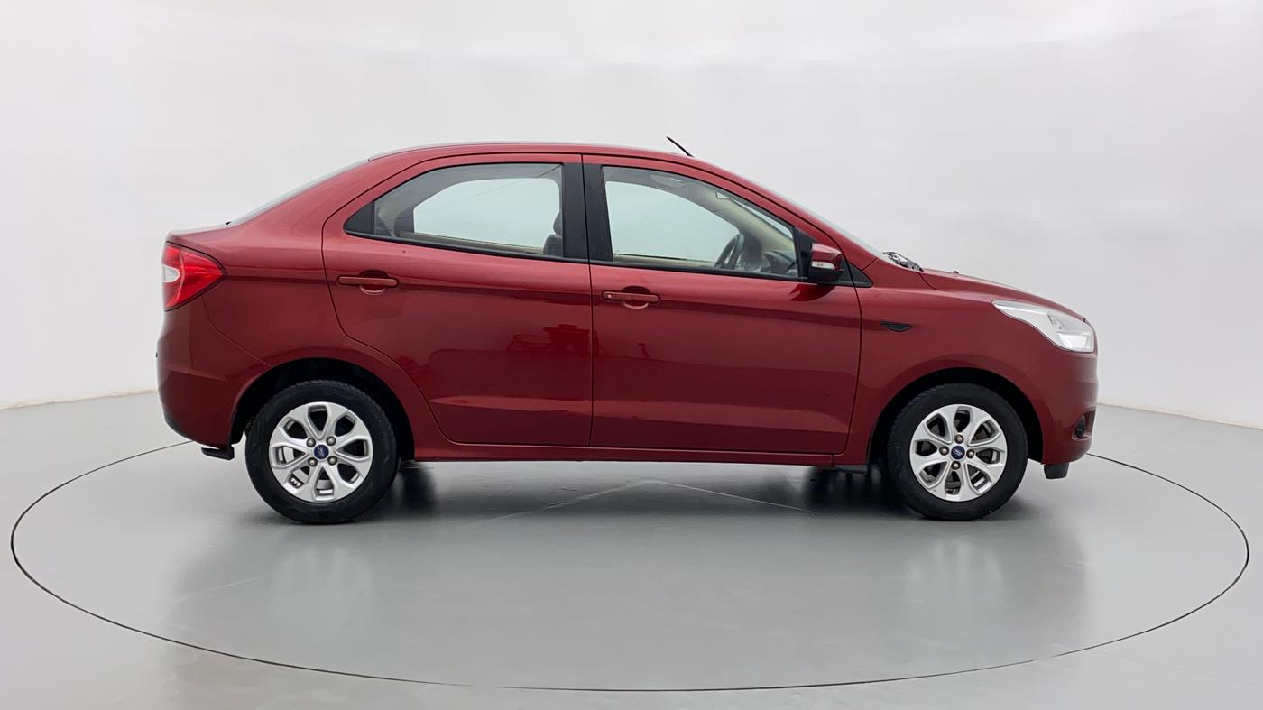 2018 Ford Figo Aspire 1.2 TITANIUM PETROL, Petrol, Manual, 17,870 km, Right Side