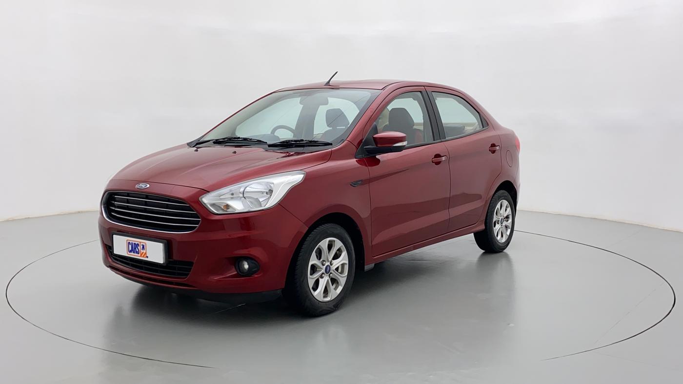 2018 Ford Figo Aspire 1.2 TITANIUM PETROL, Petrol, Manual, 17,870 km, Left Front Diagonal
