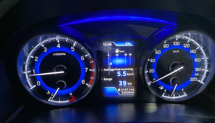 2025 Maruti Baleno ZETA PETROL 1.2, Petrol, Manual, 52,532 km, Odometer Image