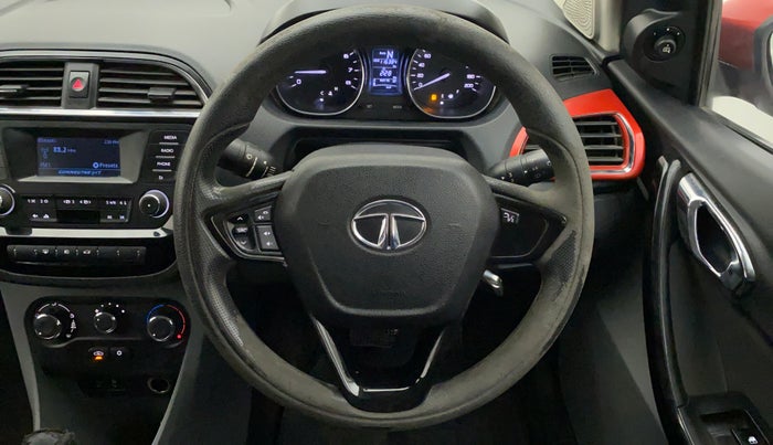 2018 Tata TIGOR XZA PETROL, Petrol, Automatic, 1,16,748 km, Steering Wheel Close Up