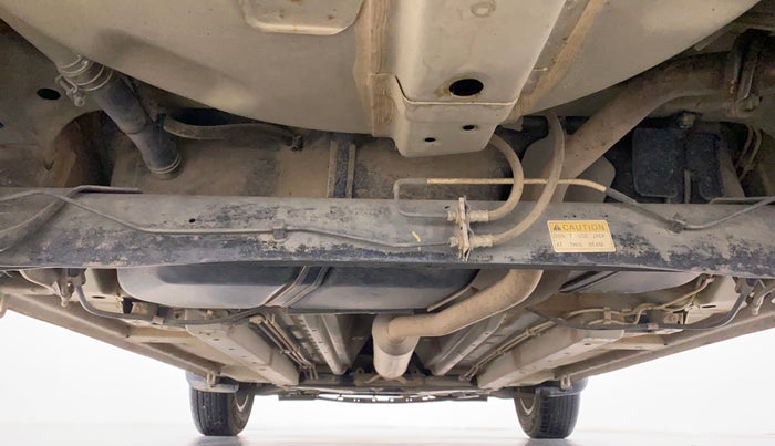 2015 Maruti Ritz ZXI, Petrol, Manual, 48,184 km, Rear Underbody