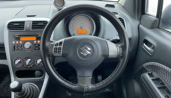 2015 Maruti Ritz ZXI, Petrol, Manual, 48,184 km, Steering Wheel Close Up