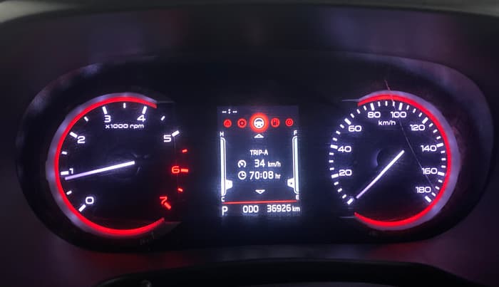2024 Mahindra Thar LX P 2WD AT HT, Petrol, Automatic, 36,926 km, Odometer Image