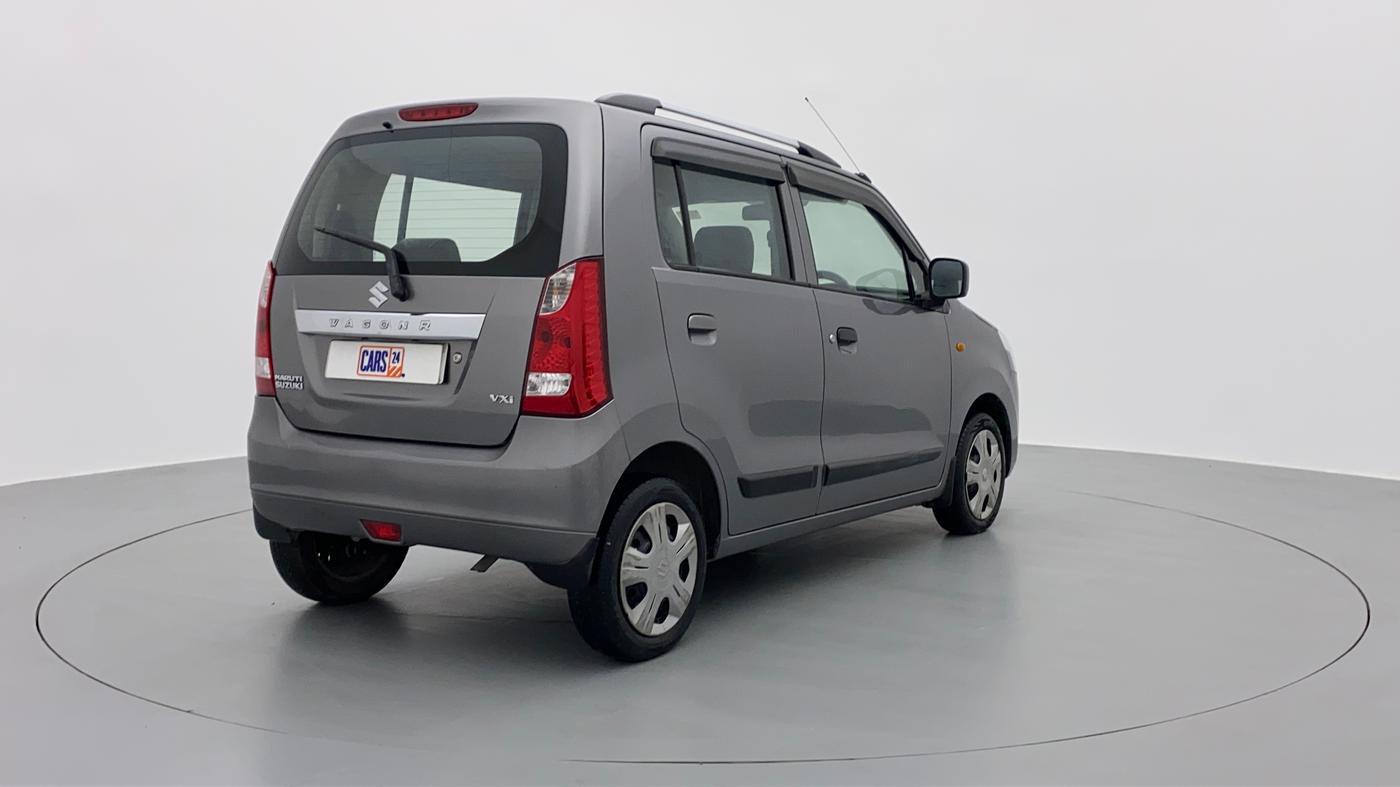 2016 Maruti Wagon R 1.0 VXI, Petrol, Manual, 71,242 km, Right Back Diagonal