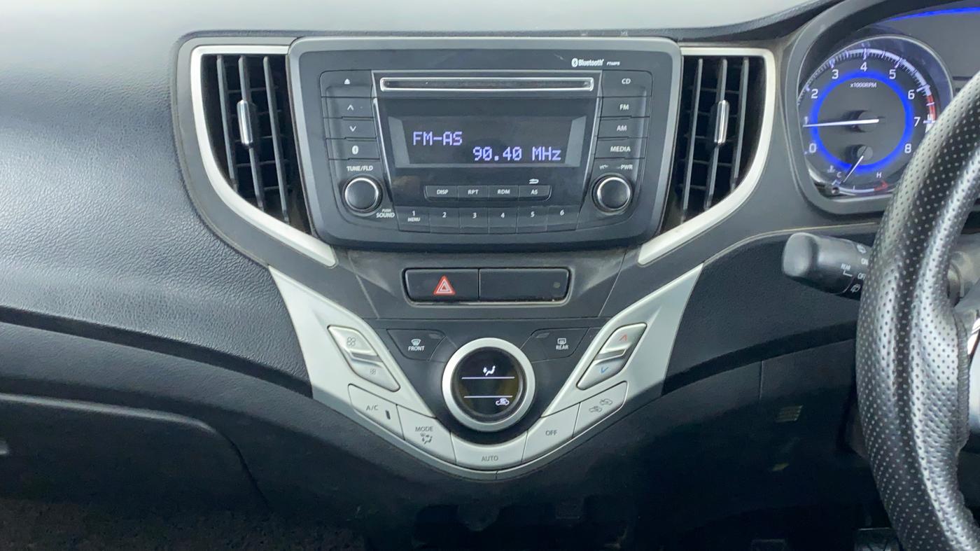 2017 Maruti Baleno DELTA PETROL 1.2, Petrol, Manual, 55,725 km, Air Conditioner