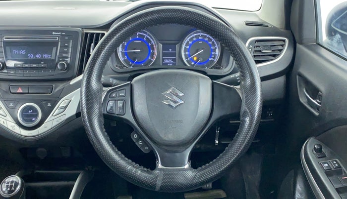 2017 Maruti Baleno DELTA PETROL 1.2, Petrol, Manual, 55,725 km, Steering Wheel Close Up
