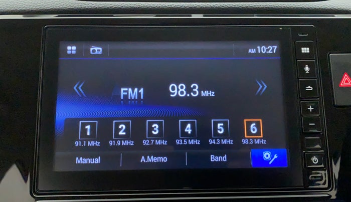 2021 Honda Amaze 1.2L I-VTEC VX CVT, Petrol, Automatic, 23,146 km, Infotainment System
