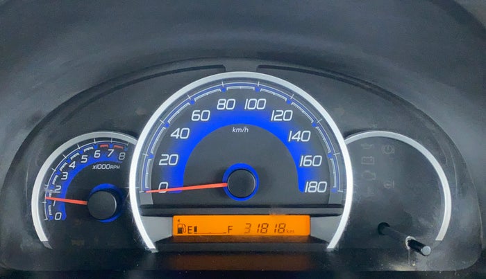 2017 Maruti Wagon R 1.0 VXI, CNG, Manual, 31,818 km, Odometer Image