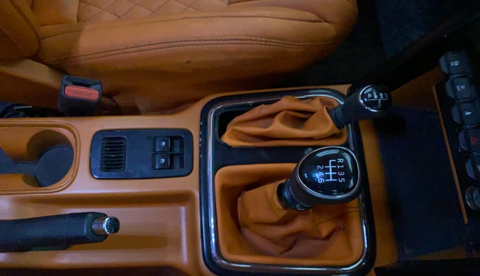 2023 Mahindra Thar LX HT PETROL 4WD MT, Petrol, Manual, 60,198 km, Gear Lever