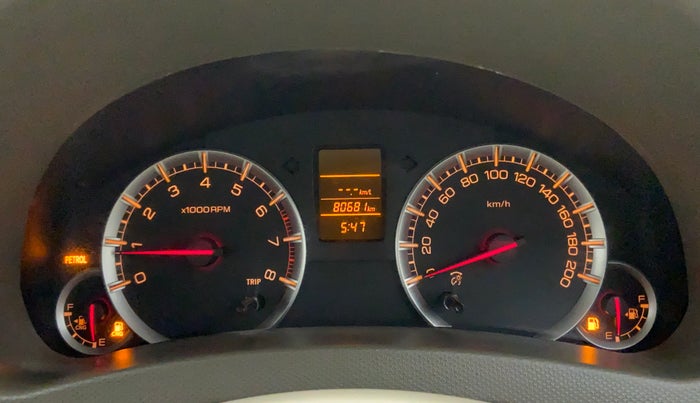 2014 Maruti Ertiga VXI CNG, CNG, Manual, 80,957 km, Odometer Image