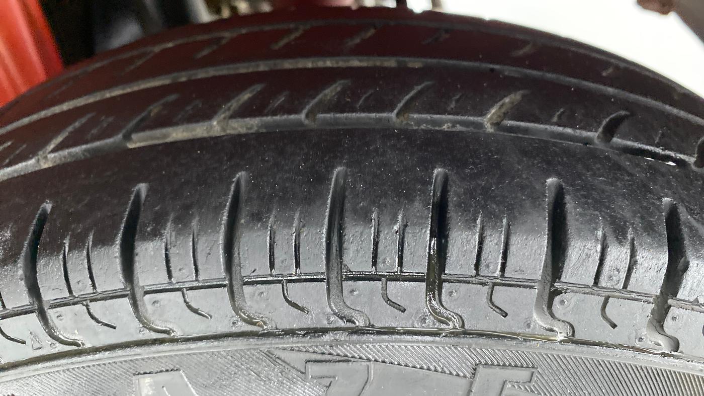2018 Maruti Alto 800 LXI, Petrol, Manual, 36,397 km, Left Rear Tyre Tread