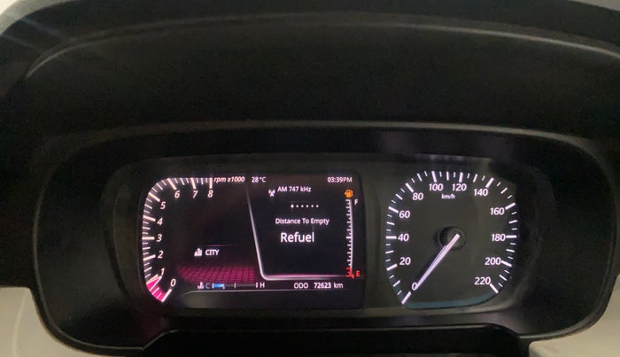 2023 Tata PUNCH CREATIVE  MT, Petrol, Manual, 72,599 km, Odometer Image