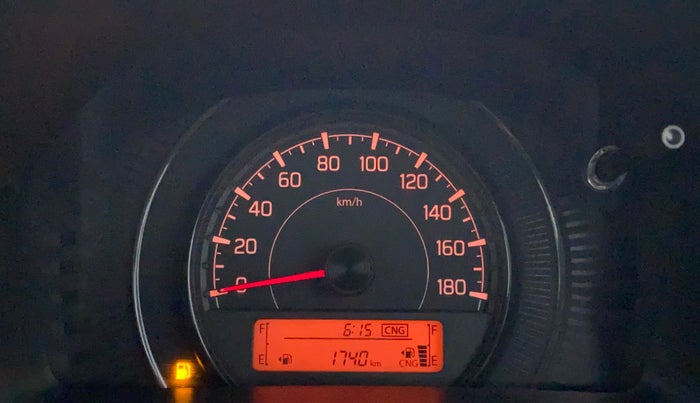 2022 Maruti Celerio VXI CNG D, CNG, Manual, 1,961 km, Odometer Image