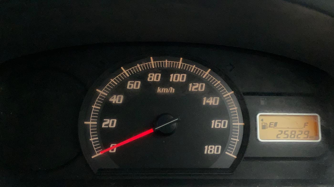 2010 Maruti Zen Estilo LXI, Petrol, Manual, 25,828 km, Odometer Image