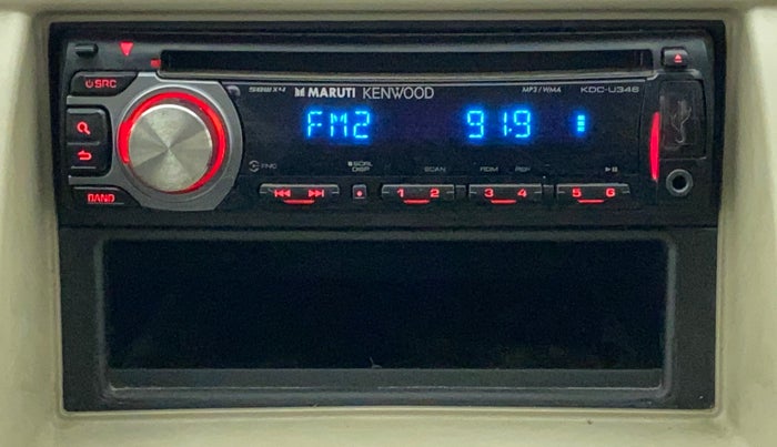2010 Maruti Zen Estilo LXI, Petrol, Manual, 25,828 km, Infotainment System