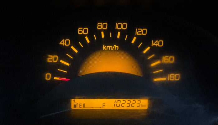 2013 Maruti Wagon R 1.0 LXI CNG, CNG, Manual, 1,02,314 km, Odometer Image
