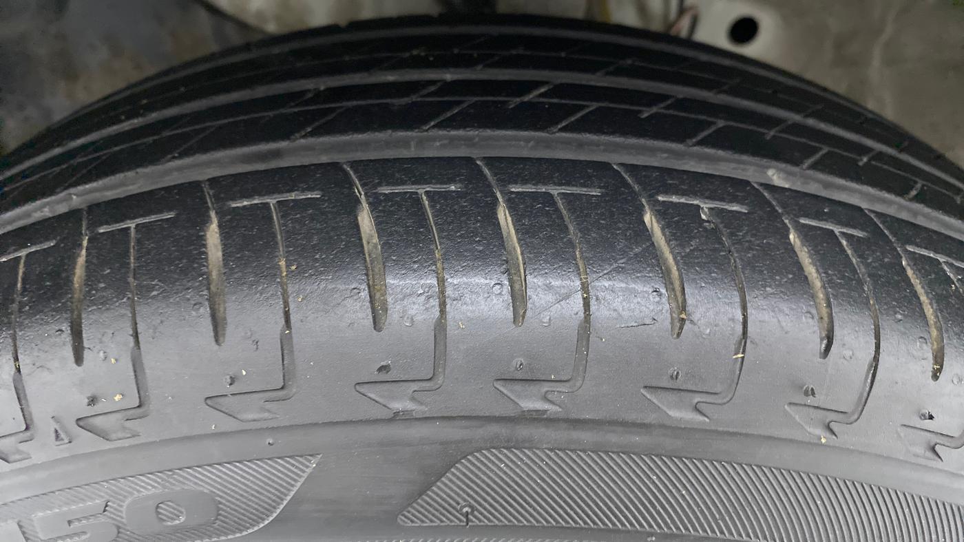 2018 Honda Amaze 1.2 SMT I VTEC, Petrol, Manual, 14,318 km, Left Front Tyre Tread