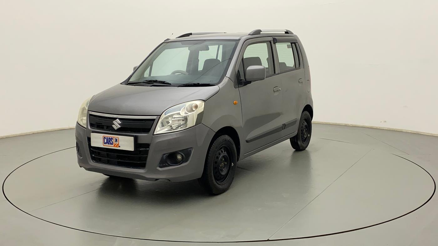 2013 Maruti Wagon R 1.0 VXI, Petrol, Manual, 77,762 km, Left Front Diagonal