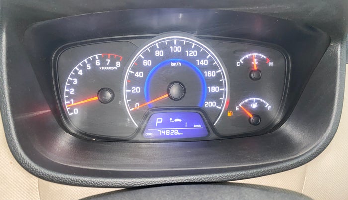 2016 Hyundai Grand i10 MAGNA AT 1.2 KAPPA VTVT, CNG, Automatic, 74,819 km, Odometer Image