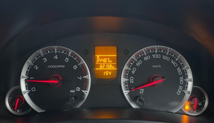 2015 Maruti Swift VXI D, Petrol, Manual, 62,447 km, Odometer Image