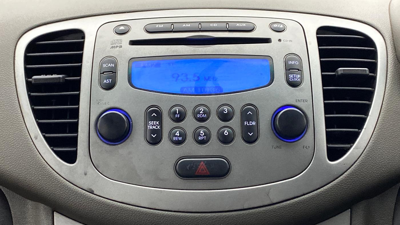 2012 Hyundai i10 SPORTZ 1.2 KAPPA2, Petrol, Manual, 96,653 km, Infotainment System