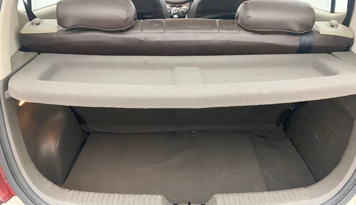 2013 Hyundai i10 SPORTZ 1.2, Petrol, Manual, 44,244 km, Boot Inside