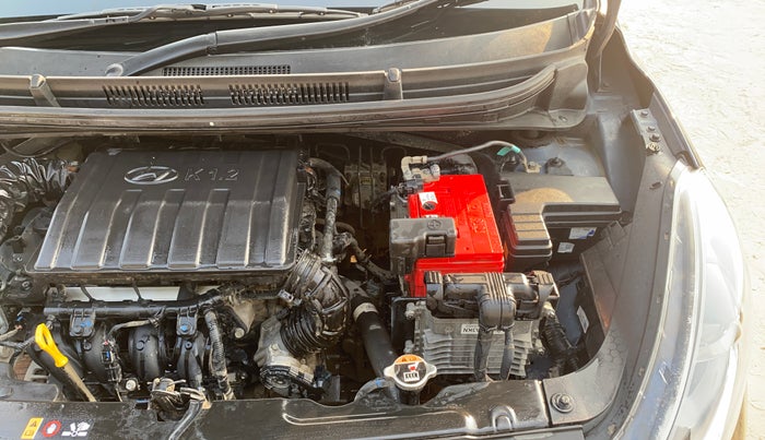 2021 Hyundai GRAND I10 NIOS SPORTZ AMT 1.2 KAPPA VTVT, Petrol, Automatic, 30,399 km, Engine View - Left