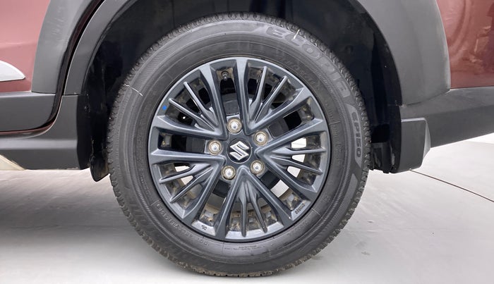 2021 Maruti XL6 ALPHA AT SHVS, Petrol, Automatic, 17,341 km, Left Rear Wheel