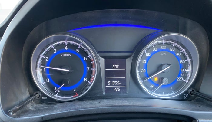 2020 Maruti Baleno DELTA PETROL 1.2, Petrol, Manual, 91,856 km, Odometer Image