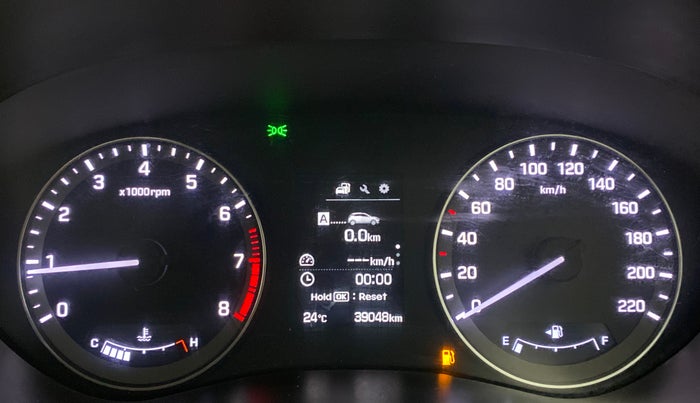 2016 Hyundai Elite i20 ASTA 1.2 (O), Petrol, Manual, 39,095 km, Odometer Image