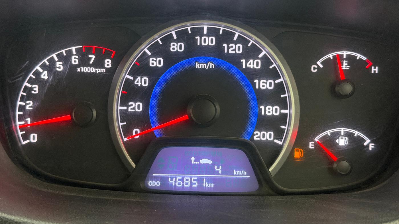 2018 Hyundai Grand i10 ASTA 1.2 KAPPA VTVT, Petrol, Manual, 46,806 km, Odometer Image