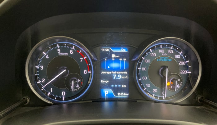2022 Maruti Ertiga ZXI+ AT SHVS, Petrol, Automatic, 33,053 km, Odometer Image