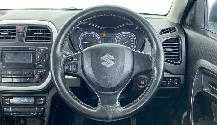 2020 Maruti Vitara Brezza VXI, Petrol, Manual, 53,238 km, Steering Wheel Close Up