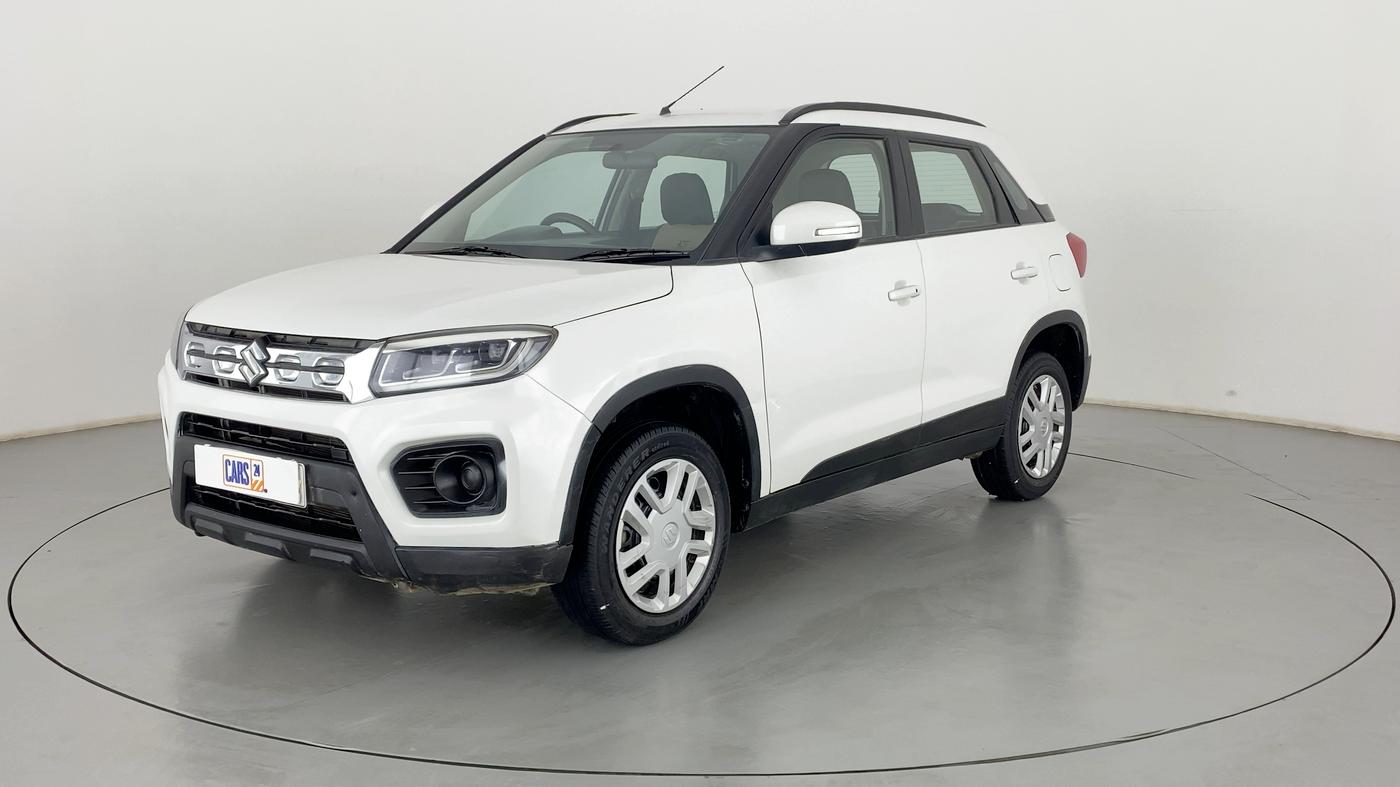 2020 Maruti Vitara Brezza VXI, Petrol, Manual, 53,238 km, Left Front Diagonal