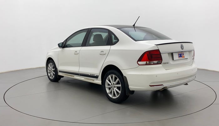 2018 Volkswagen Vento HIGHLINE PLUS 1.2 AT 16 ALLOY, Petrol, Automatic, 30,593 km, Left Back Diagonal