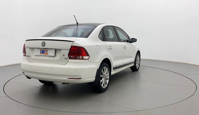 2018 Volkswagen Vento HIGHLINE PLUS 1.2 AT 16 ALLOY, Petrol, Automatic, 30,593 km, Right Back Diagonal