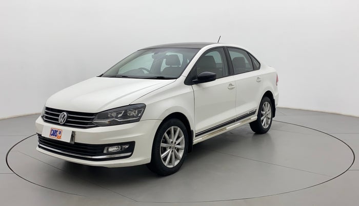 2018 Volkswagen Vento HIGHLINE PLUS 1.2 AT 16 ALLOY, Petrol, Automatic, 30,593 km, Left Front Diagonal