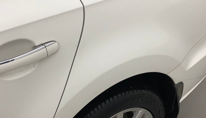 2018 Volkswagen Vento HIGHLINE PLUS 1.2 AT 16 ALLOY, Petrol, Automatic, 30,593 km, Left quarter panel - Minor scratches