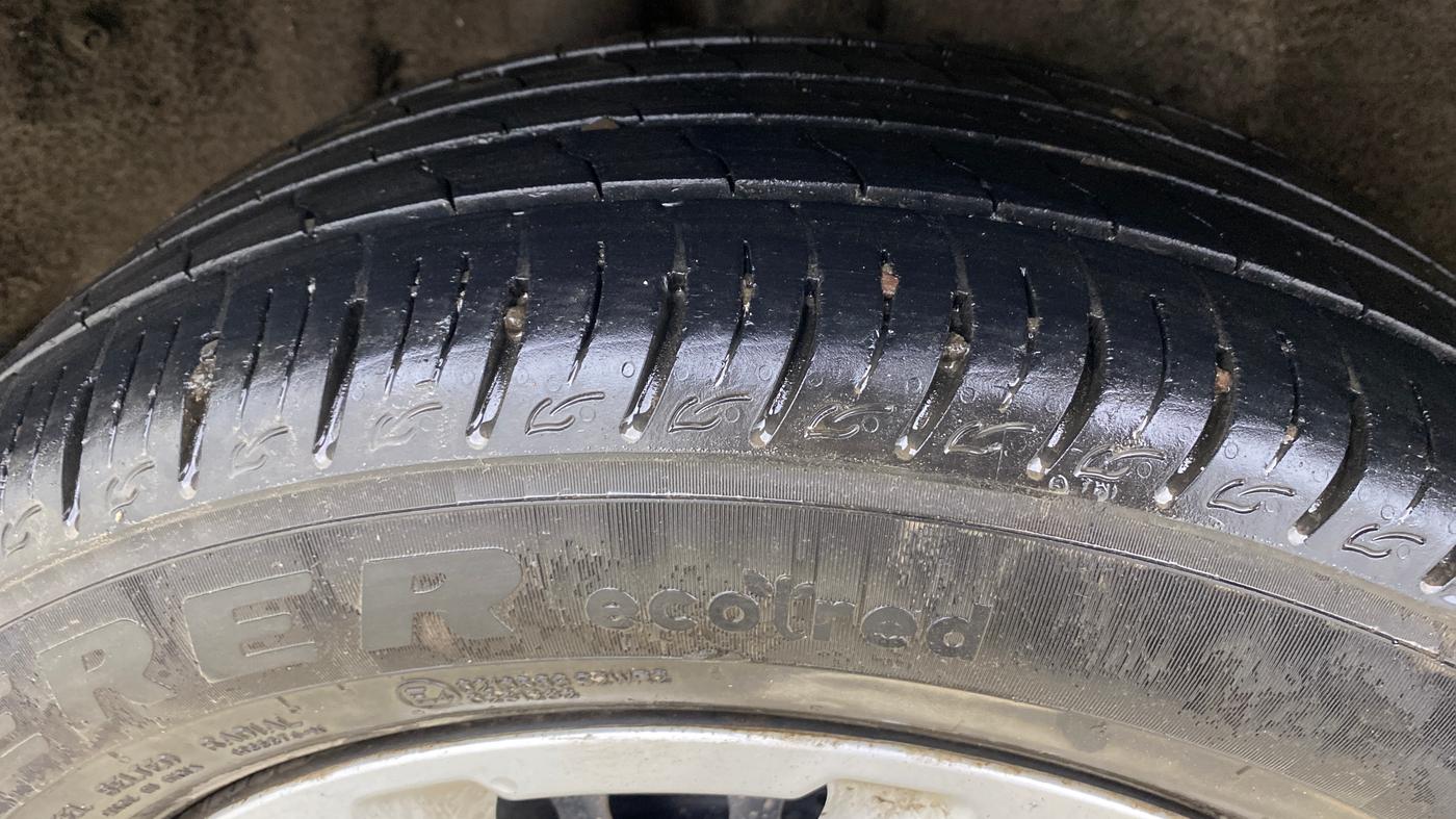 2020 Maruti Vitara Brezza VXI, Petrol, Manual, 30,586 km, Right Rear Tyre Tread
