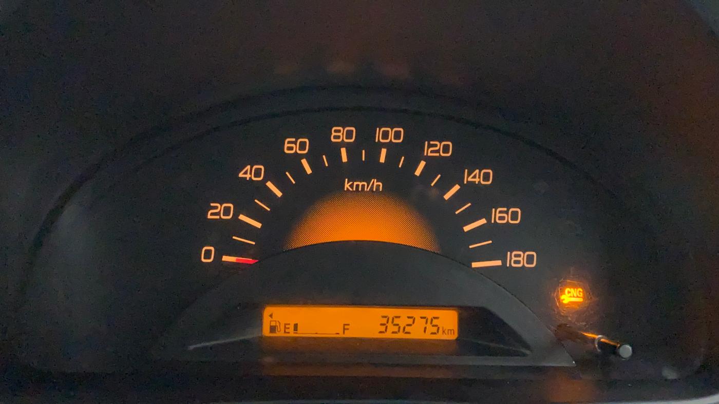 2018 Maruti Wagon R 1.0 LXI CNG, CNG, Manual, 35,425 km, Odometer Image