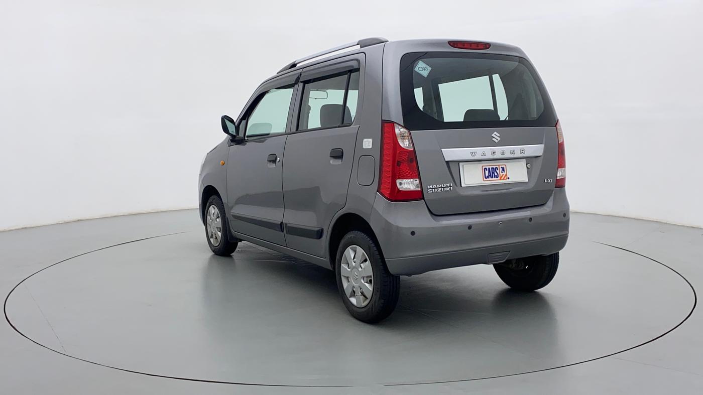 2018 Maruti Wagon R 1.0 LXI CNG, CNG, Manual, 35,425 km, Left Back Diagonal