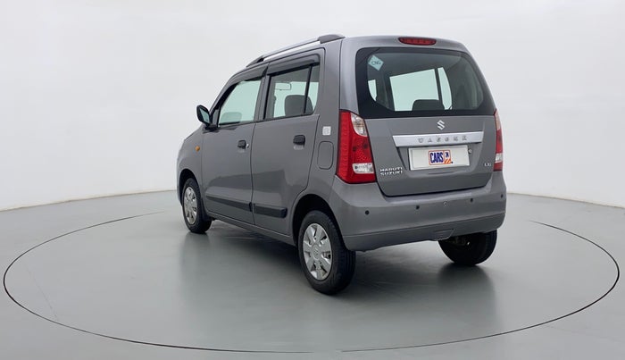 2018 Maruti Wagon R 1.0 LXI CNG, CNG, Manual, 35,425 km, Left Back Diagonal