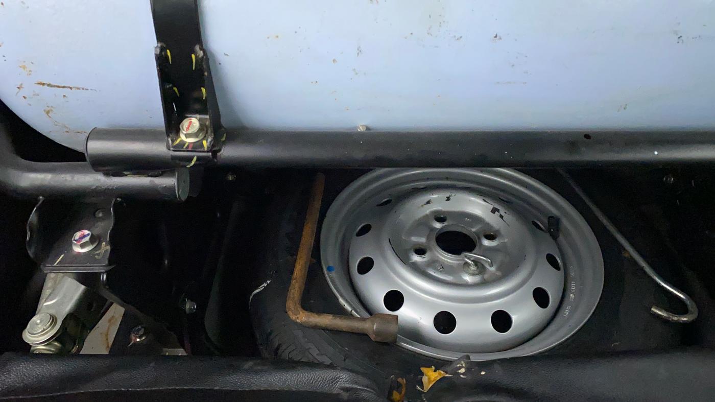 2018 Maruti Wagon R 1.0 LXI CNG, CNG, Manual, 35,425 km, Spare Tyre