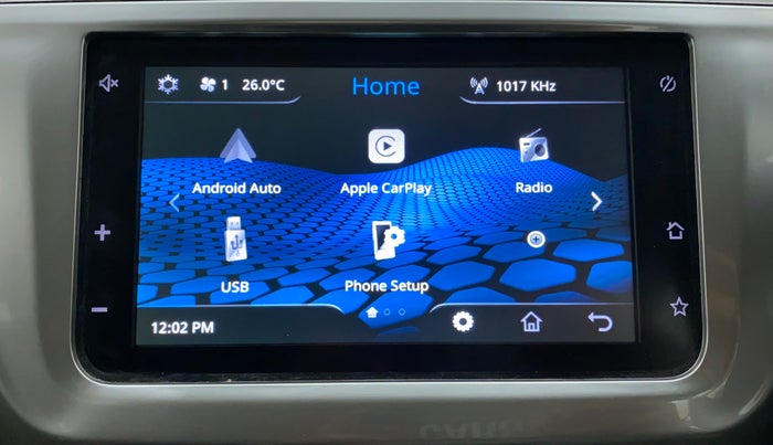 2018 Tata TIGOR XZ PLUS PETROL, Petrol, Manual, 45,842 km, Infotainment System