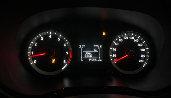 2022 Hyundai GRAND I10 NIOS SPORTZ 1.2 KAPPA VTVT CNG, CNG, Manual, 84,030 km, Odometer Image