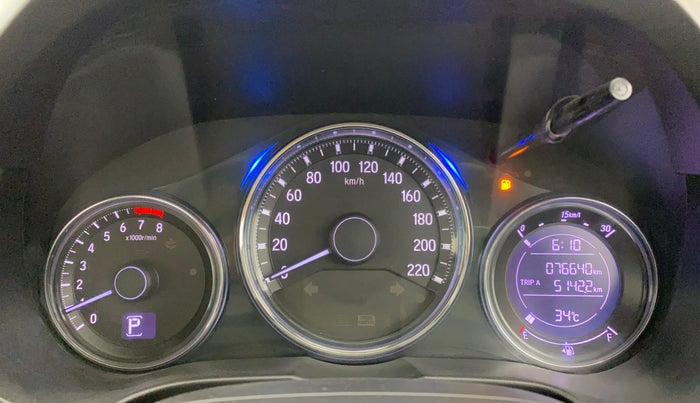 2019 Honda City 1.5L I-VTEC ZX CVT, Petrol, Automatic, 76,640 km, Odometer Image