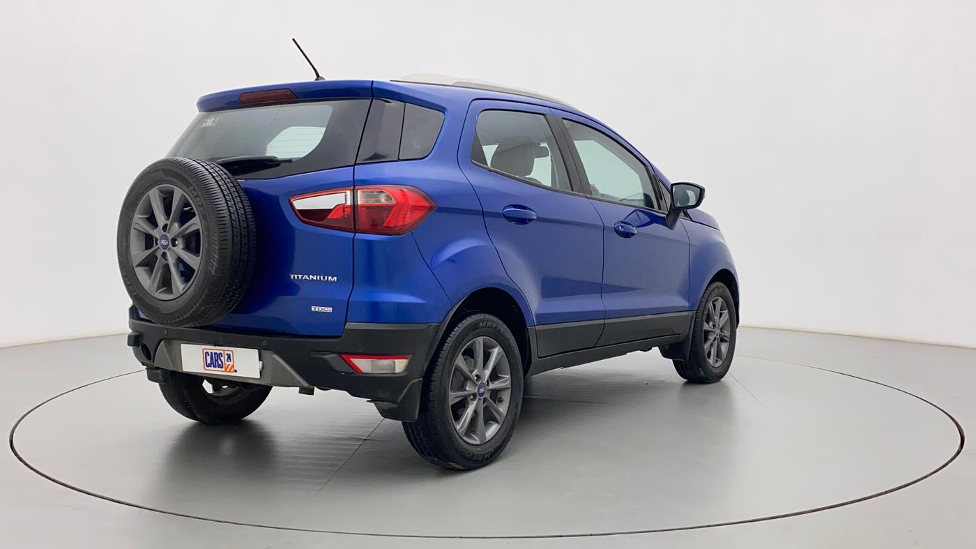 2020 Ford Ecosport TITANIUM 1.5L DIESEL, Diesel, Manual, 85,828 km, Right Back Diagonal