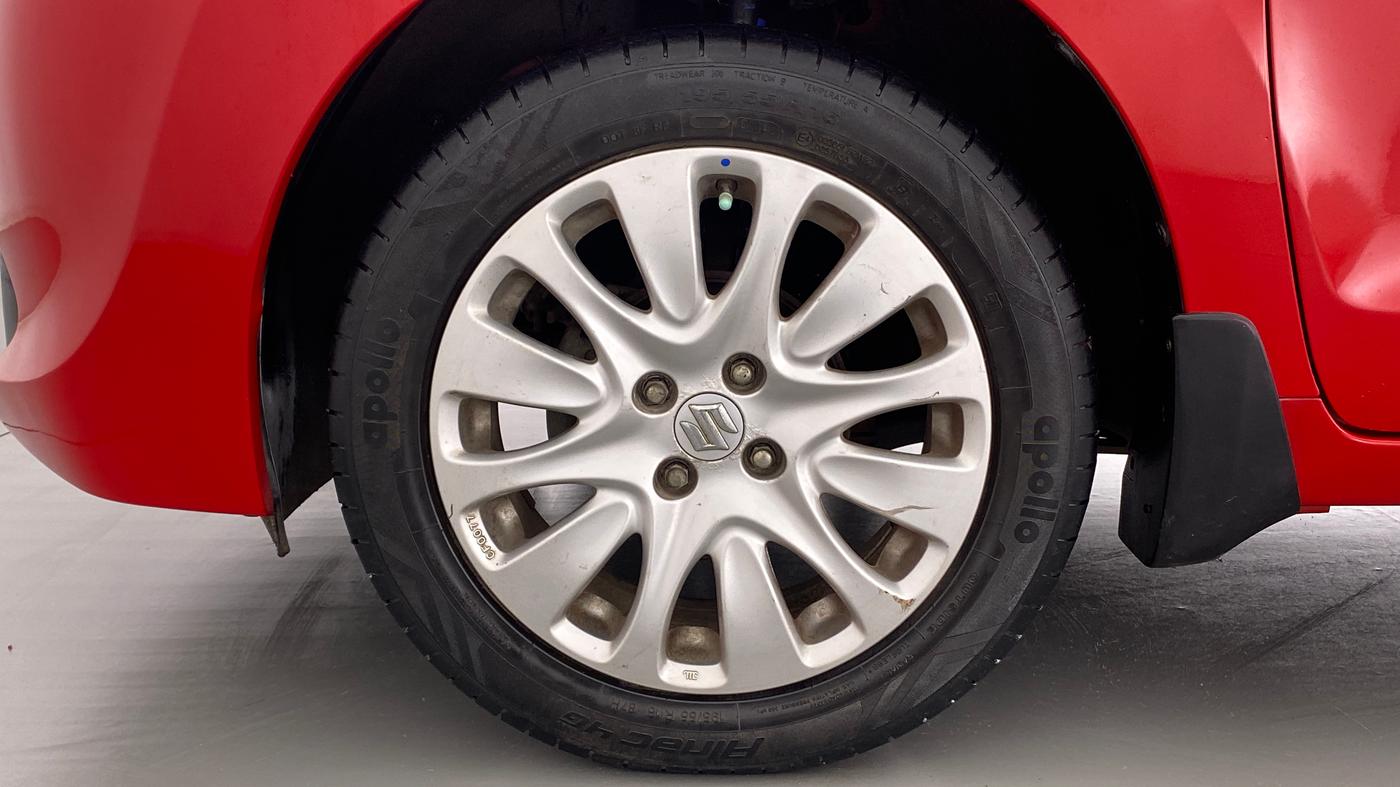 2016 Maruti Baleno ZETA 1.2 K12, Petrol, Manual, 24,848 km, Left Front Wheel